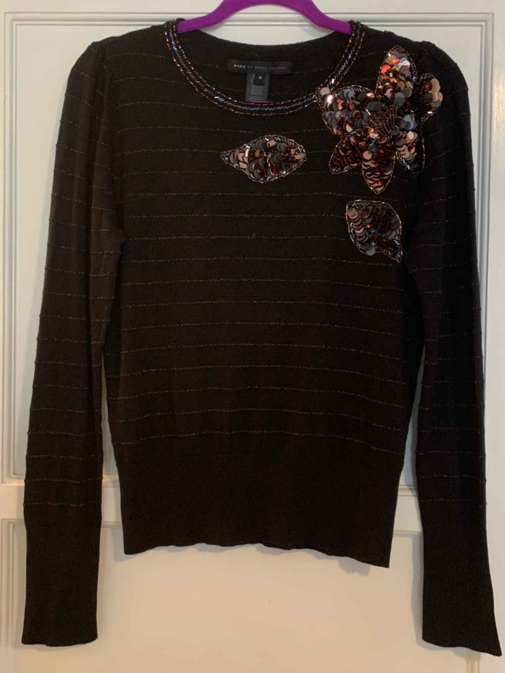 Vintage Marc Jacobs Embroidered Knit